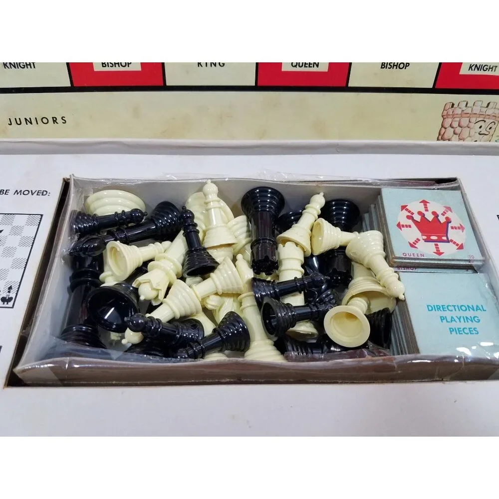 Selright Chess For Juniors Board Game Vintage 1965 Teaching for Children